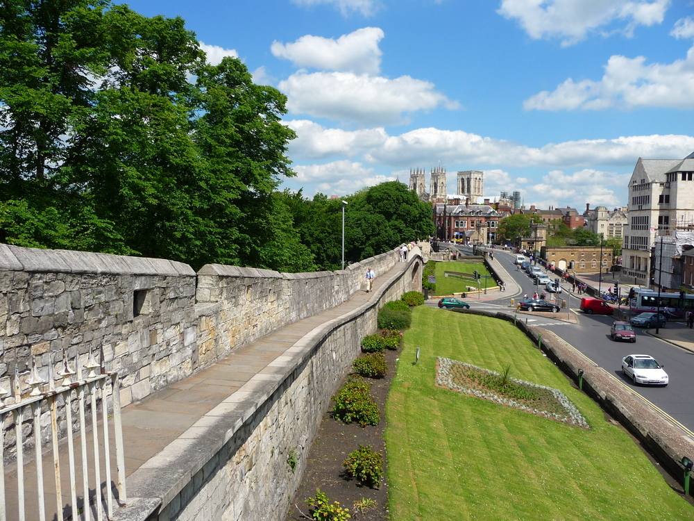York walls and Minster